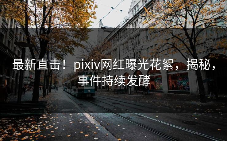 最新直击！pixiv网红曝光花絮，揭秘，事件持续发酵